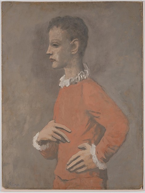 Picasso Saltimbanque in Profile 1905